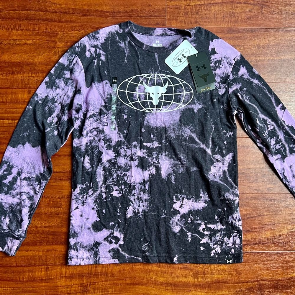 Boys Under Armour Project Rock LS Shirt